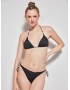 Gisela 2/30133T, Bikini Top  Μαγιό Τριγωνάκι Διπλής Όψεως , ΜΑΥΡΟ